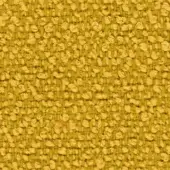 Mustard yellow fabric texture with a nubby, looped weave and horizontal seam; identified as Lapalma Fiocco 9313 textile.