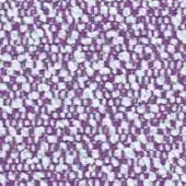Woven fabric texture, purple and off-white, dense irregular pattern with raised nubby weave and matte finish; lapalma fiocco 9506.