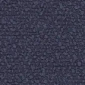 Fiocco 9616 fabric sample, indigo looped pile textile, with a nubby, irregular surface texture and mottled appearance from Lapalma’s collection.