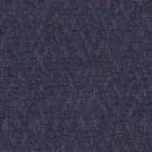 Woven fabric texture, muted purple and navy blue, irregular tweed-like pattern with nubby loops, dense surface, lapalma fiocco 9626 label.