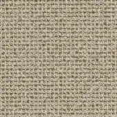 Grain gabriel fabric sample, off-white and olive-brown, dense woven texture for upholstery with a speckled, matte finish.