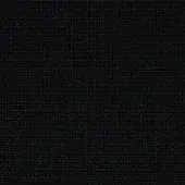 Black woven fabric sample displaying a dense, irregular texture with a matte finish and subtle mottled effect throughout the surface.