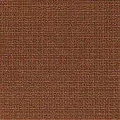 Orange woven fabric sample with a grid pattern, dark brown threads, matte finish, and consistent texture; Lapalma Iris 404 textile.