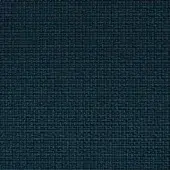Lapalma fabric sample, deep teal woven textile, dense grid pattern with dark thread accents, matte finish, Iris 701 collection.
