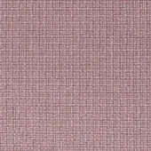 Woven fabric texture in rose-mauve with a grid pattern, featuring gray interwoven threads and a dense, uniform construction; lapalma iris 901.