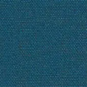 Teal and blue woven fabric texture with a matte finish, displaying a dense, knotted weave and subtle tonal variations; lapalma fabric sample.