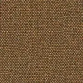 Flax fabric texture, earthy brown with beige and russet tones, dense irregular weave with matte finish, Camira Main Line flax material.