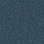 Teal woven fabric texture with a grid pattern of raised circular nodes, matte finish, identified as lapalma Mainline Flax Camira mlf49.