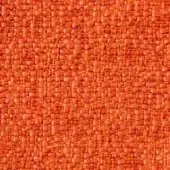 Orange woven fabric texture with a dense, irregular pattern and matte finish; label reads “lapalma > fabric (b) > b – sorrento rada > sorrento 307”.