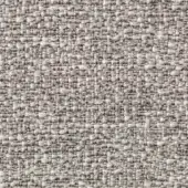 Lapalma Sorrento 607 fabric sample, heathered gray woven textile, dense grid pattern with varied yarn tones, matte finish.