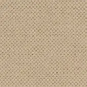 Umber gabriel fabric sample, tightly woven textile with repeating circular nub pattern, warm earthy brown, matte finish.