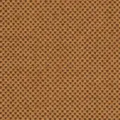 Umber fabric sample with circular perforations, woven texture, consistent pattern, warm brown tone, durable fiber composition, Gabriel umber 62138.