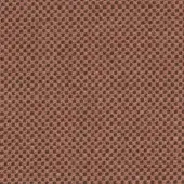 Umber woven textile with circular perforations, dense knit structure, matte finish, suitable for upholstery, identified as lapalma fabric sample.