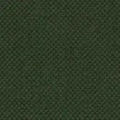 Dark green textured fabric with small, irregular perforations revealing umber undertones, displaying a subtle pixelated pattern and coarse weave.