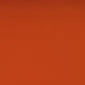 Valencia Orange 6019 fabric by Spradling, featuring a matte, leather-like texture with a consistent color and subtle, irregular grain pattern.