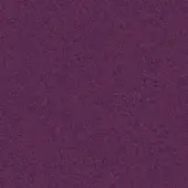 Purple Camira Blazer Cuz2T fabric sample with dense, short fibers and a matte texture, displaying textile details and branding.