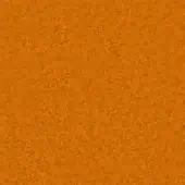 Orange Camira Blazer fabric swatch displays a granular, felt-like texture with mottled tone variations and “lapalma > fabric” text detail.