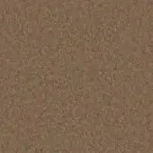 Brown textured fabric sample with granular felt-like appearance, mottled fiber pattern, matte finish, and “lapalma” label detail.