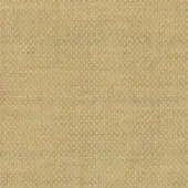 Lapalma Fiord fabric sample, mustard yellow woven textile, speckled with gray and beige, dense rectilinear weave, matte finish.