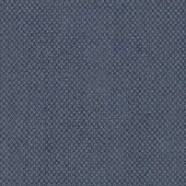 Kvadrat Fiord fabric sample, cool gray-blue, dense circular grid pattern, matte texture, woven construction, Lapalma collaboration textile.
