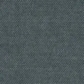Teal woven fabric sample features a grid of rounded shapes in off-white, identified as “Fiord 971” by Lapalma & Kvadrat collaboration.