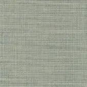 Woven fabric texture, muted beige and pale blue, uniform grid pattern with square openings, matte finish, lapalma naveli 923 sample.