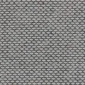 Gray woven wool fabric texture with a grid pattern, displaying horizontal and vertical threads; labeled “lapalma > fabric (c) > c – re wool kvadrat.”