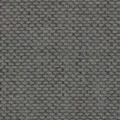 Woven fabric texture, muted gray with heathered effect, features a geometric pattern and flecks of red, green, and blue; labeled “re wool kvadrat”.