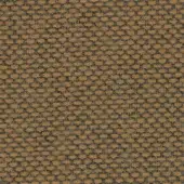 Geometric wool fabric sample, muted ochre tone, dense horizontal rectangle weave; Lapalma x Kvadrat Re Wool 358 textile detail.