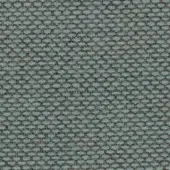 Kvadrat Re Wool 868 fabric sample, gray-green wool blend, dense geometric weave with heathered texture and visible horizontal-vertical threads.