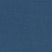 Medium blue woven fabric texture, Remix3 762 by Kvadrat, displays a dense dot pattern and matte finish, suitable for upholstery.
