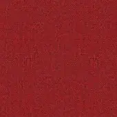 Red woven fabric texture, dense pile with granular surface, matte finish; Lapalma Tonica2 611 textile sample against neutral backdrop.