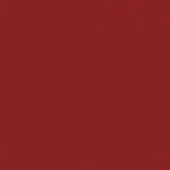 Red fabric swatch displaying a granular woven texture, consistent matte color, and dense substantial material with slight fuzziness.