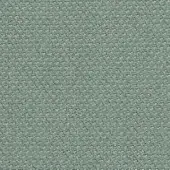 Sage green textured fabric sample, dense circular pattern, matte finish, tightly woven steelcut3 160 kvadrat material closeup.
