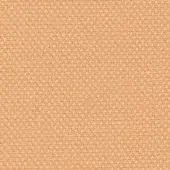 Steelcut Kvadrat fabric sample, muted orange woven texture, dense linear pattern, durable matte finish, industrial aesthetic.