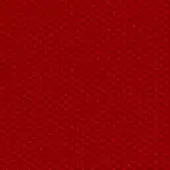 Red Steelcut3 545 fabric texture displays a dense, looped weave with a granular appearance and consistent saturated color throughout the frame.