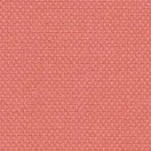Coral Kvadrat Steelcut fabric texture with looped pile weave, matte finish, and visible label detailing material composition.