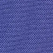 Steelcut fabric sample, deep blue, with a dense woven texture and repetitive circular nodes; Kvadrat steelcut3 652 by Lapalma.
