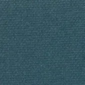 Teal looped pile fabric texture sample displaying a dense, circular pattern with a matte finish; Lapalma Steelcut Kvadrat collection.