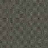 Steelcut Trio Kvadrat fabric sample displays a dense, gray woven texture with speckled beige, brown, and blue tones in a circular pattern.