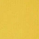 Steelcut Trio Kvadrat fabric sample, muted yellow woven textile, dense matte texture, uniform pattern, natural fiber appearance.
