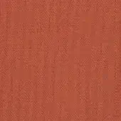 Terracotta fabric sample with a dense, looped pile texture; subtle mottled color variations and a matte finish, identified as Kvadrat Steelcut Trio.