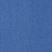 Blue woven fabric texture with a nubby surface, displaying a dense grid pattern; sample labeled “steelcuttrio3 746” by Kvadrat/lapalma.