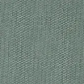 Kvadrat Steelcut Trio fabric, muted green textured weave with gray and off-white speckles, dense matte upholstery material.