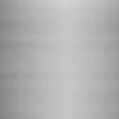Sandblasted stainless steel texture displaying a brushed metallic finish, uniform gray tone, and subtle gradient with parallel linear grain.