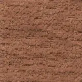 Karma bouclè fabric texture, terracotta color, dense looped pile with subtle tonal variations and a matte, nubby surface.