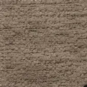 Karma Bouclé 30 fabric texture, warm gray, densely looped pile with heathered effect and subtle horizontal weave lines.