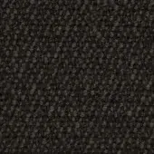 Lario 120 fabric texture, dark charcoal gray looped pile, dense nubby surface, heathered effect, neutral background.