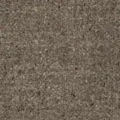 Agamotto fabric texture, muted brown, dense irregular weave with heathered tones and visible nubby fibers from cierre1972 collection.