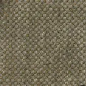 Gemma Plus 90 Large fabric sample, muted gray with golden-yellow speckles, dense woven texture in a horizontal-vertical grid pattern.